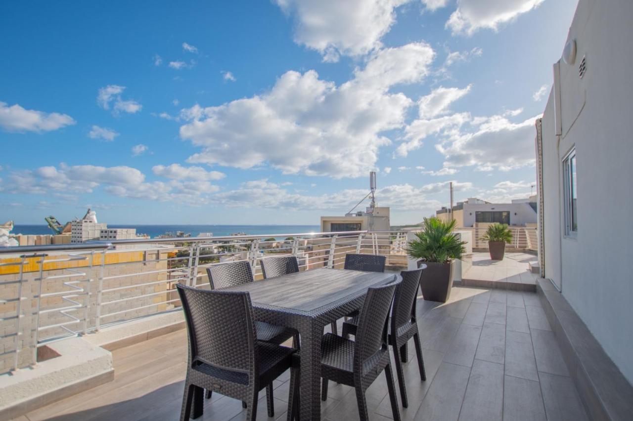 Kernice Penthouse With Sea And Country Views Of Xghajra Экстерьер фото