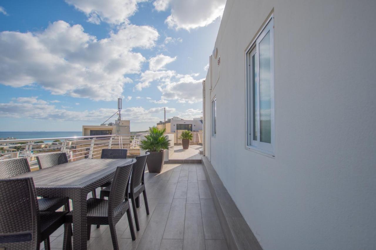 Kernice Penthouse With Sea And Country Views Of Xghajra Экстерьер фото