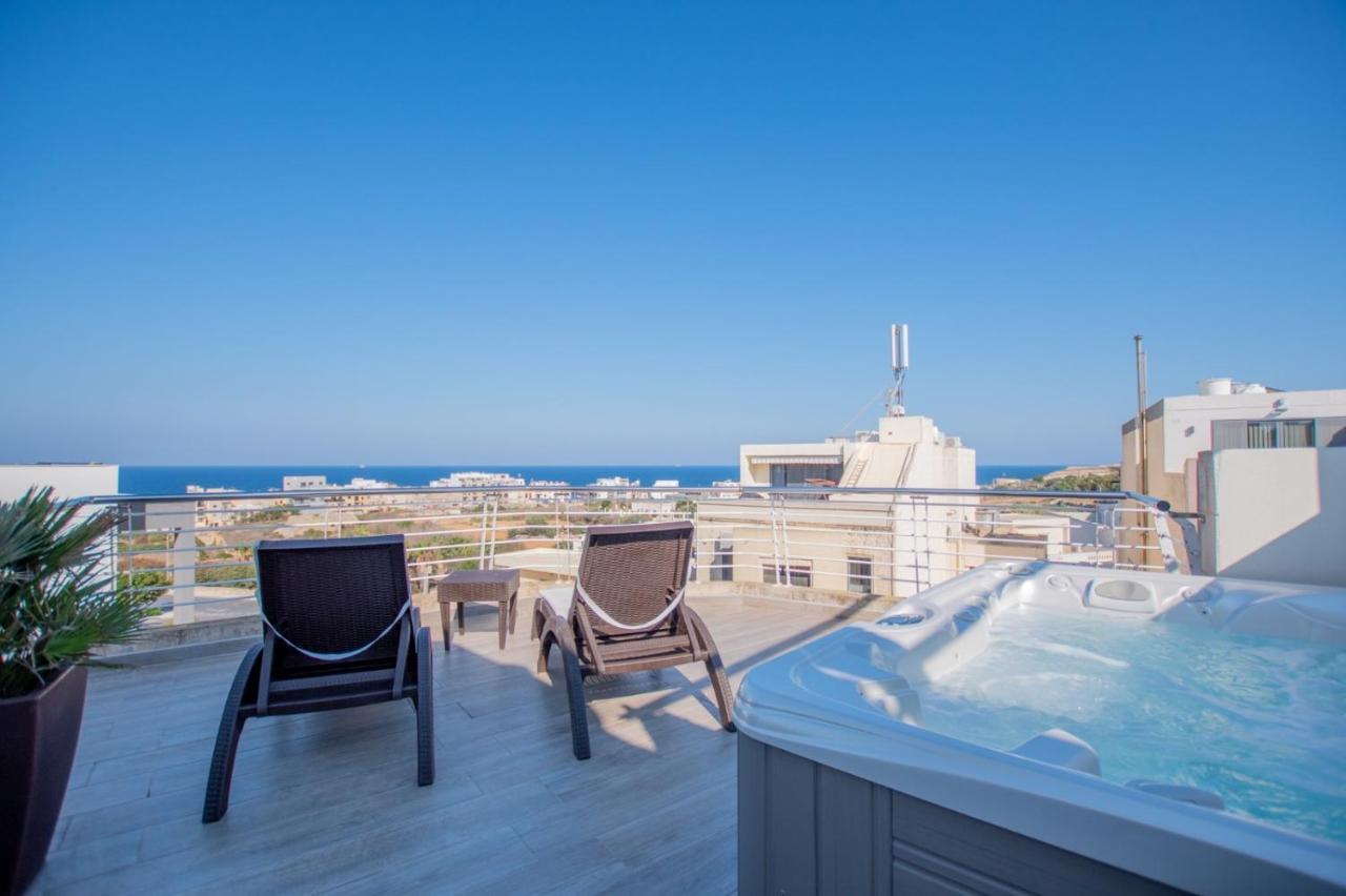 Kernice Penthouse With Sea And Country Views Of Xghajra Экстерьер фото